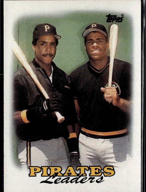 1988 Barry Bonds #231 1987 Team Leaders