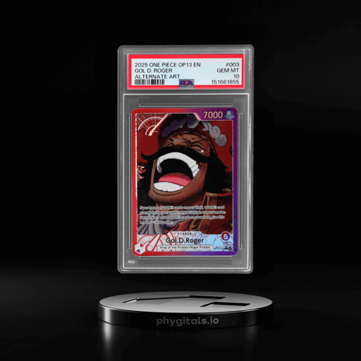 2025 One Piece Carrying On His Will Alternate Art Gol D. Roger #OP13003 PSA 10