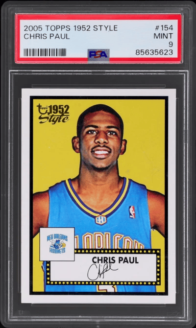 2005 Topps 1952 Style Chris Paul #154 PSA 9