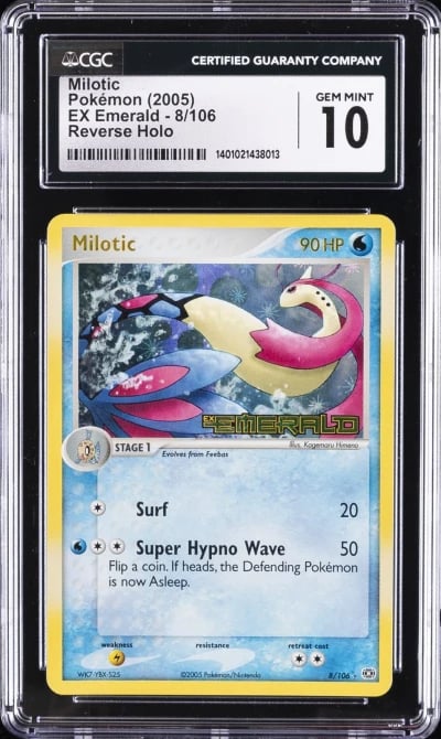 2005 POKEMON EX EMERALD REVERSE 