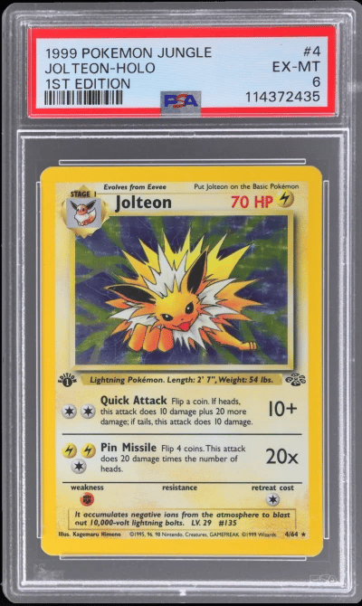1999 Pokemon Jungle 1st Edition 