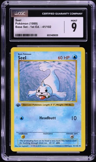 1999 Pokemon Base Set Shadowless
