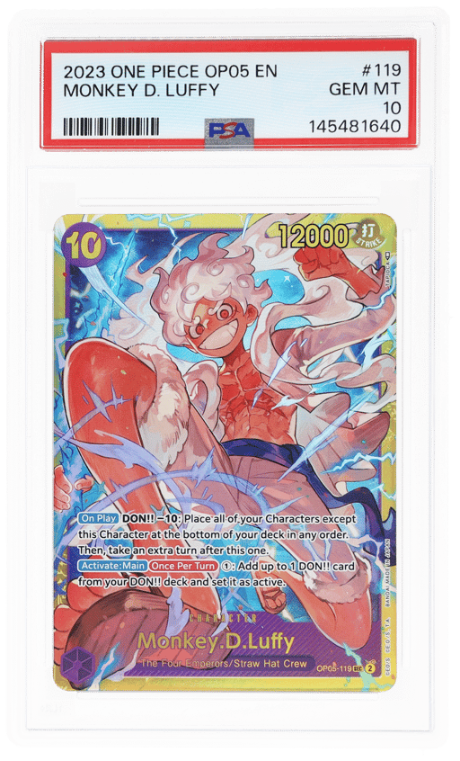 2023 One Piece Awakening of the New Era Monkey D Luffy #OP05119 PSA 10