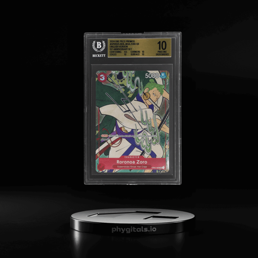 2024 One Piece 1st Anniversary Set Promo Roronoa Zoro #OP01025 BGS 10