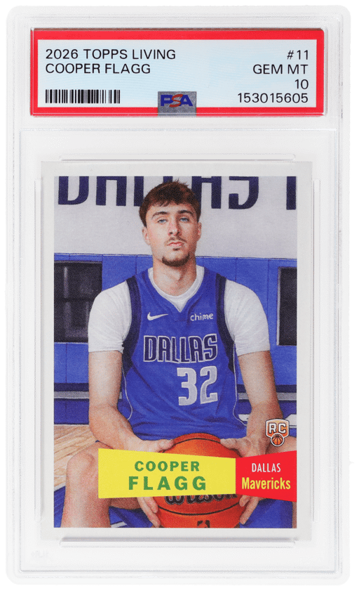 2025 Topps Living Cooper Flagg #11 PSA 10