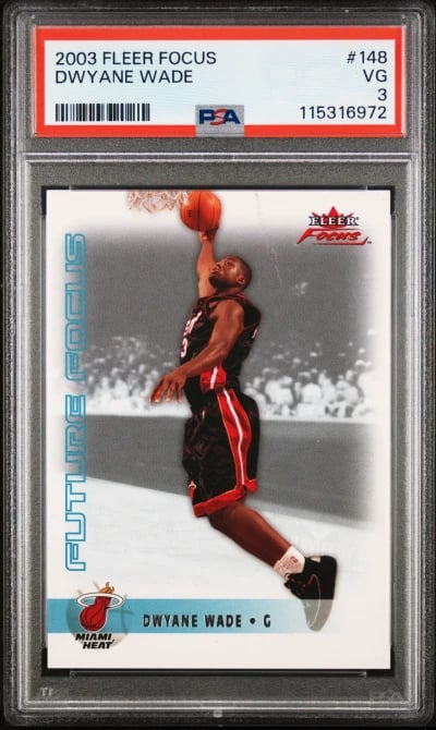 2003 FLEER FOCUS #148 DWYANE WAD