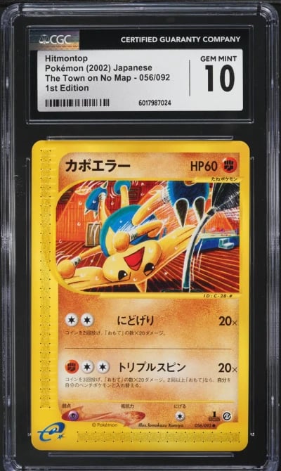2002 Pokemon Japanese The Town O