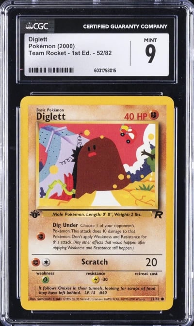 2000 POKEMON TEAM ROCKET - 1ST E