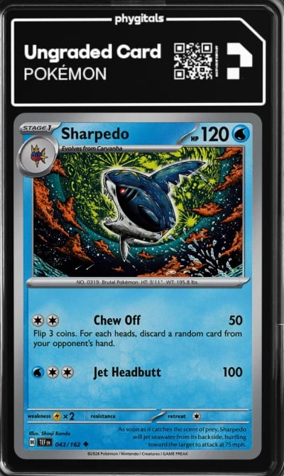 2024 Sharpedo Temporal Forces #0