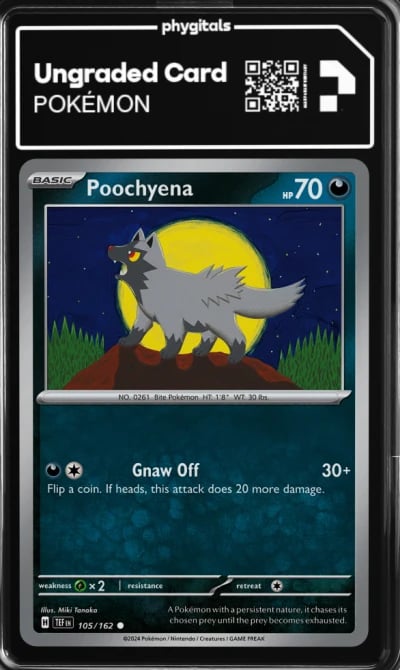2024 Poochyena Temporal Forces #105