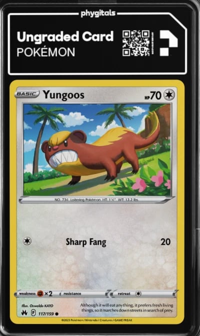 2023 Yungoos Crown Zenith #117