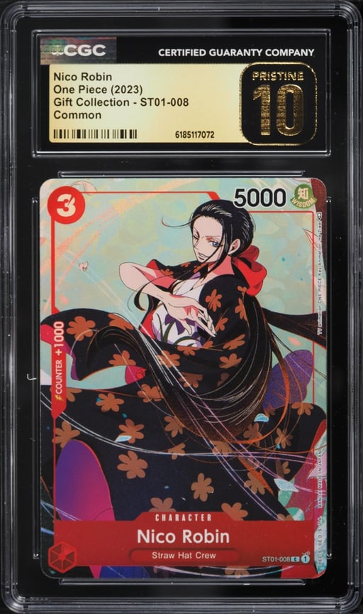 2023 One Piece Gift Collection Nico Robin #ST01-008 CGC 10 PRISTINE