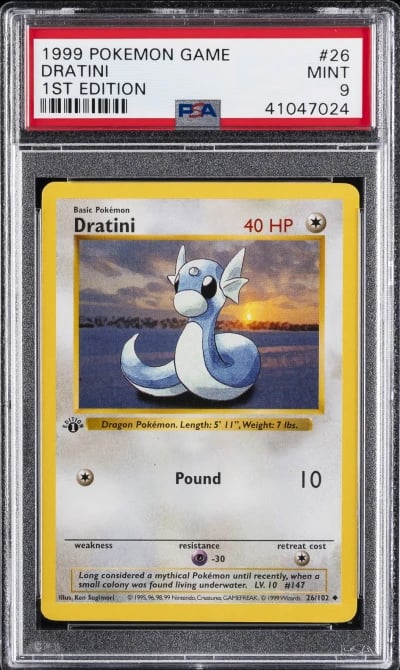 1999 POKEMON BASE SET 1ST EDITIO