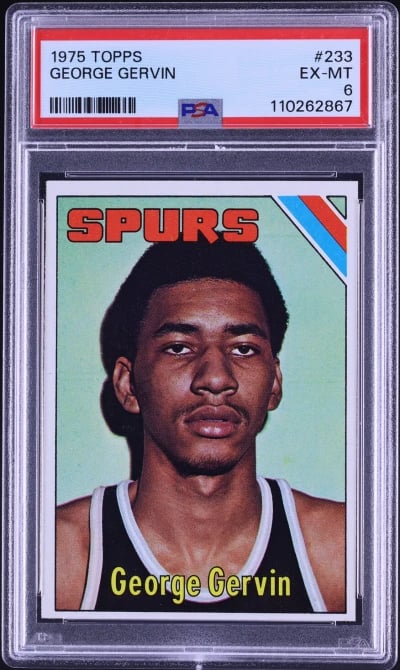 1975 Topps Basketball George Ger