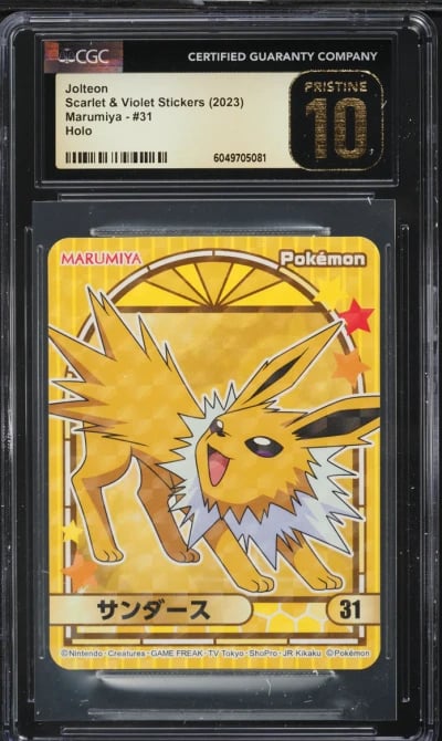 2023 Pokemon Japanese SV Sticker