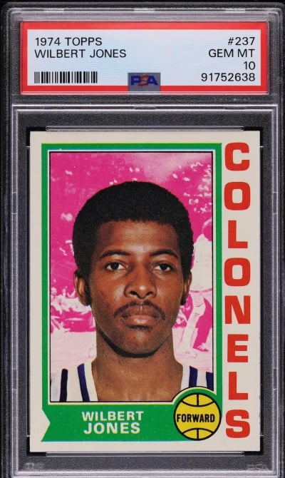 1974 Topps Basketball Wilbert Jo