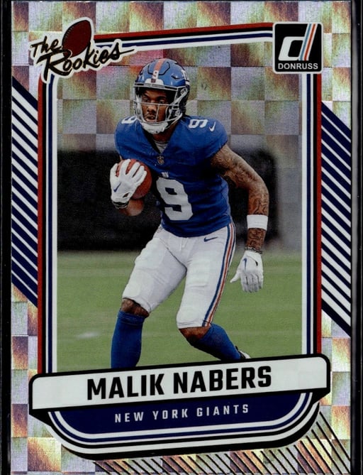 2024 Malik Nabers #TR-34 Donruss The Rookies