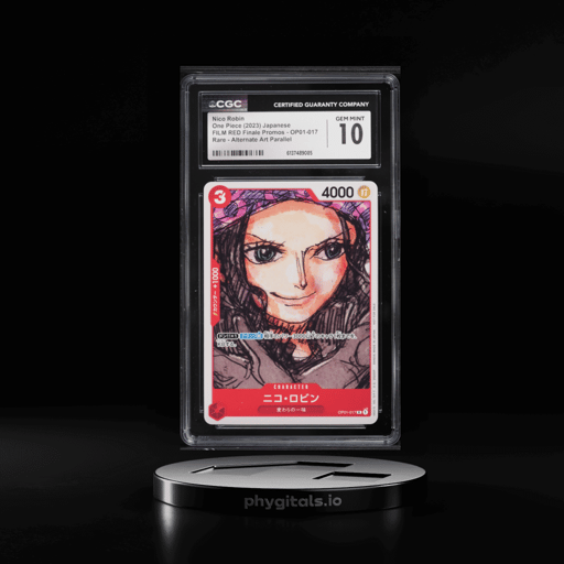 2023 One Piece Japanese Film Red Finale Promo Alt Art Nico Robin #OP01-017 CGC 10 GEM MINT