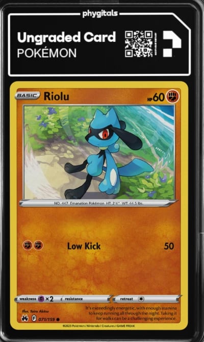 2023 Riolu Crown Zenith #071