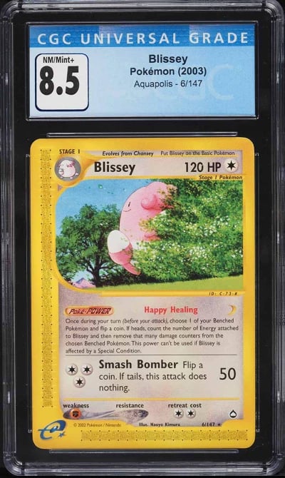 2003 Pokemon Aquapolis Blissey #