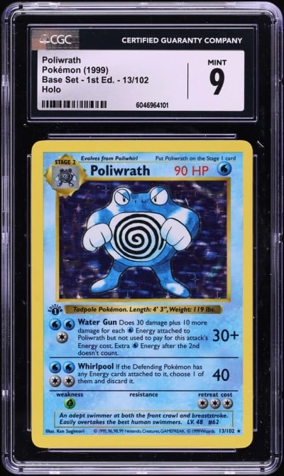 1999 Pokemon Base Set Shadowless