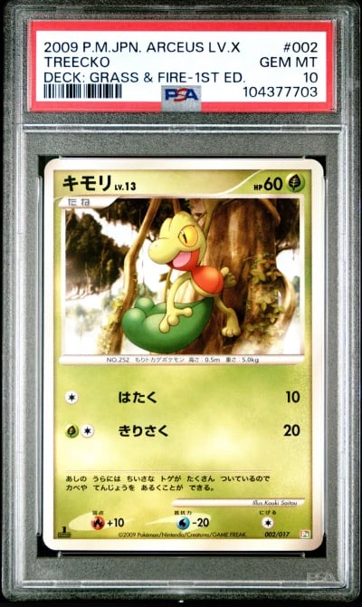 2009 POKEMON JPN ARCEUS LV.X DEC