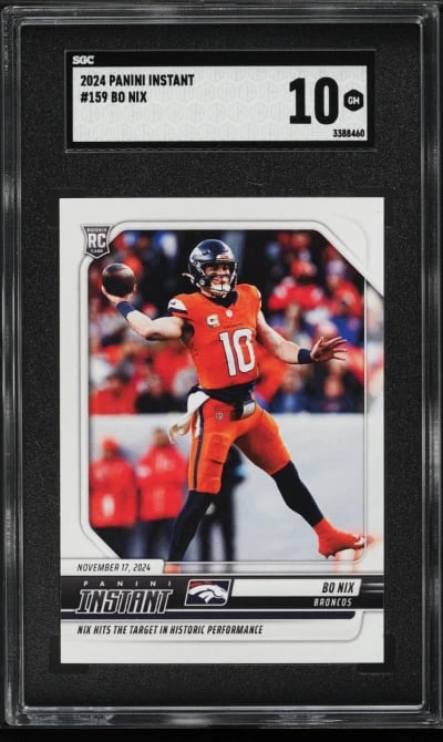 2024 Panini Instant Bo Nix ROOKI