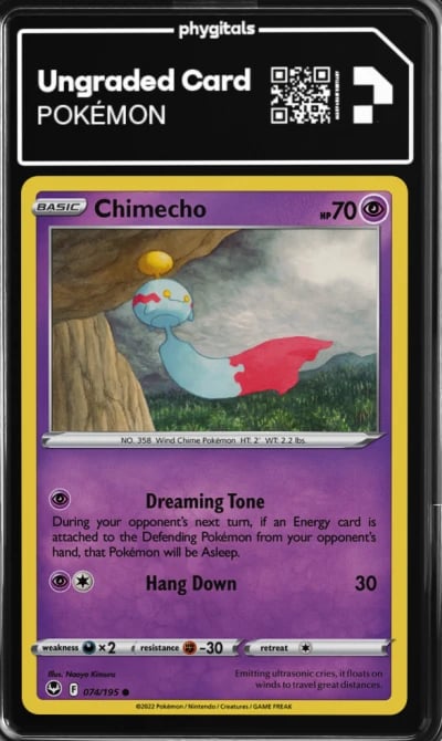 2022 Chimecho Silver Tempest #074