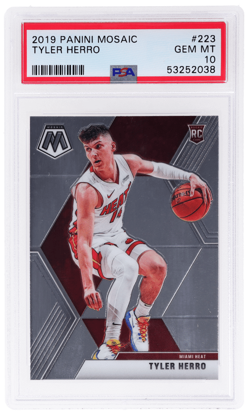 2019 Panini Mosaic Tyler Herro #223 PSA 10