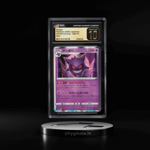 2022 Pokemon Japanese Sword & Shield VSTAR Universe Holo Gengar #48 CGC 10 PRISTINE