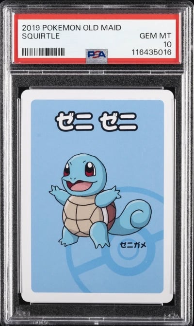 2019 POKEMON OLD MAID SQUIRTLE P