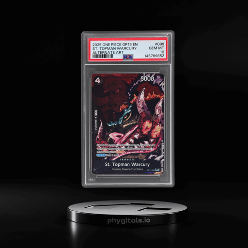 2025 One Piece Carrying On His Will Alternate Art St. Topman Warcury #OP13089 PSA 10