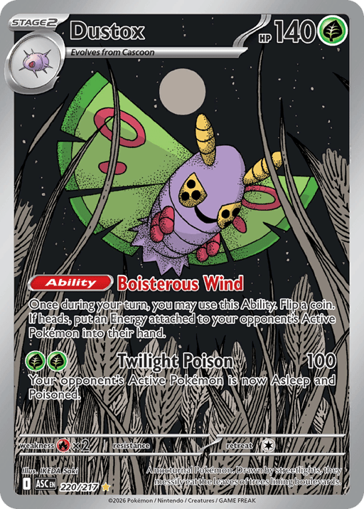 2026 Dustox #220 Ascended Heroes