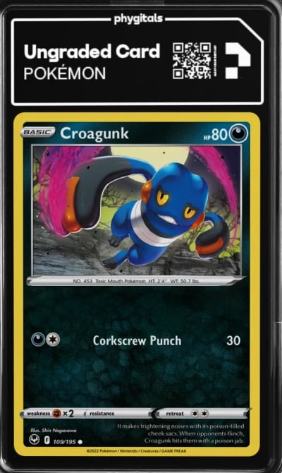 2022 Croagunk Silver Tempest #109