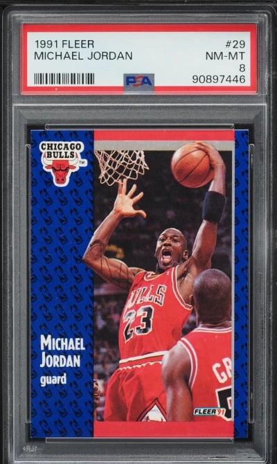 1991 Fleer Basketball Michael Jo