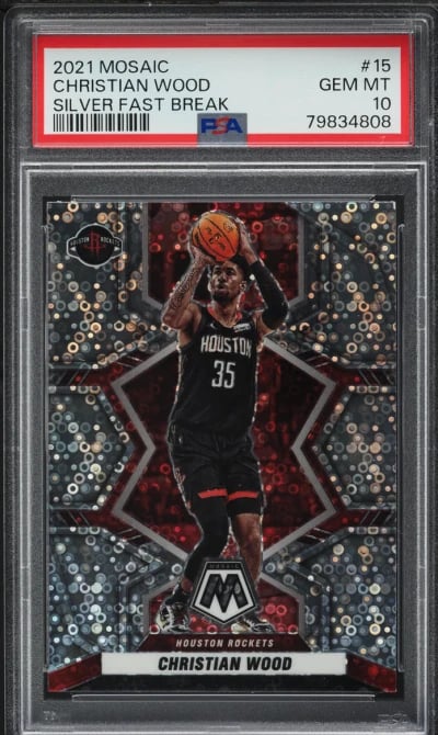 2021 Panini Mosaic Silver Fast B