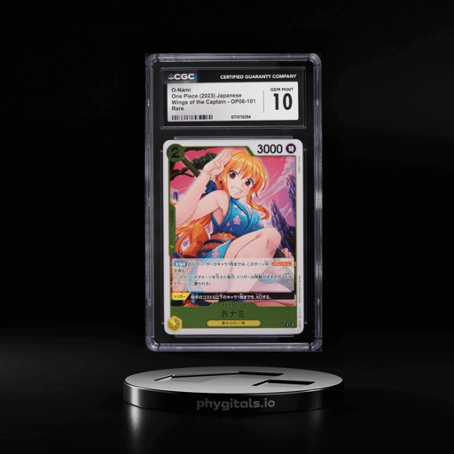 2023 One Piece Japanese Wings Of The Captain O-Nami #OP06-101 CGC 10 GEM MINT