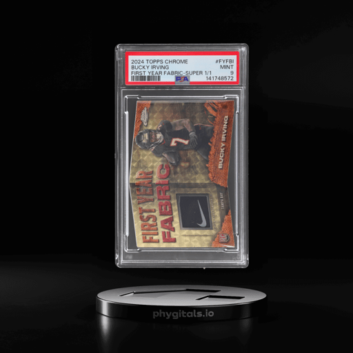 2024 Topps Chrome First Year Fabri Superfractor Bucky Irving #FYFBI 1/1 PSA 9