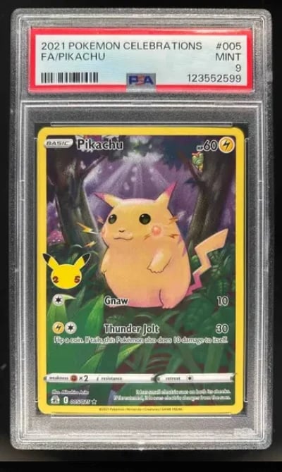 2021 Pokemon Sword & Shield Cele