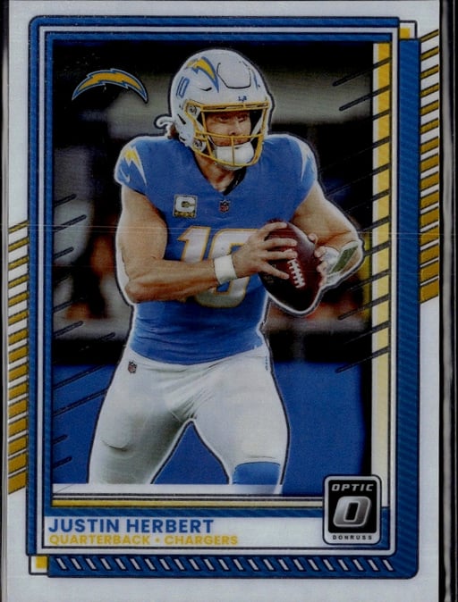 2025 Justin Herbert #109 Donruss Optic