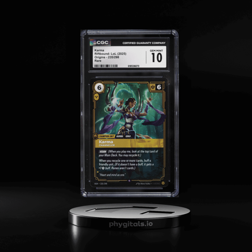 2025 Riftbound League Of Legends LoL Origins Karma #235 CGC 10 GEM MINT