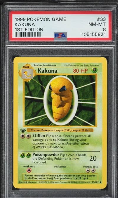 1999 Pokemon Base Set Shadowless