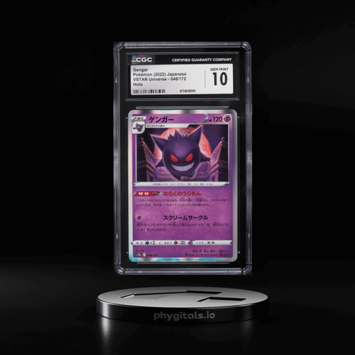 2022 Pokemon Japanese Sword & Shield VSTAR Universe Holo Gengar #48 CGC 10 GEM MINT