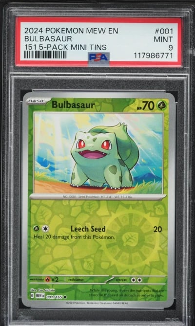 2024 Pokemon Mew En-151 5 Pack M
