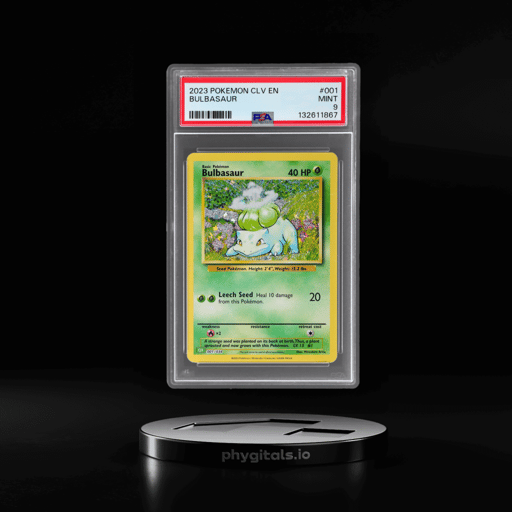 2023 Pokemon Classic Venusaur and Lugia Ex Deck Japanese Bulbasaur #1 PSA 9
