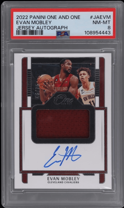 2022 Panini One and One Jersey A