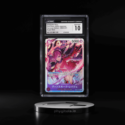 2025 One Piece Japanese Heroines Edition Super Rare Vinsmoke Reiju #EB03-031 CGC 10 GEM MINT