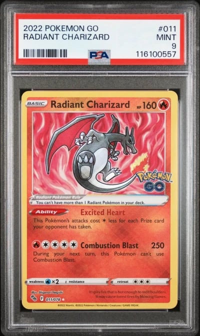 2022 POKEMON GO #011 RADIANT CHA