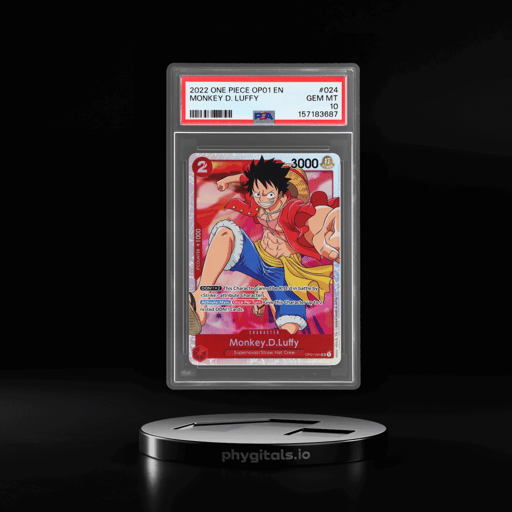 2022 One Piece Romance Dawn Monkey D. Luffy #OP01-024 PSA 10