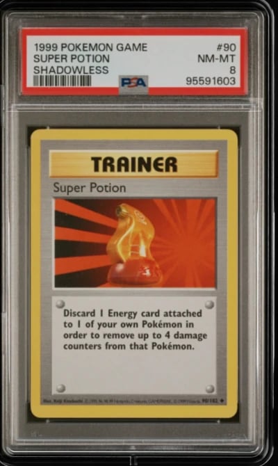 1999 POKEMON BASE SET SHADOWLESS